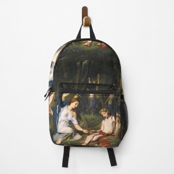 Item preview, Bacchus with leopard by Johann Wilhelm Schütze, 1878, Dionysos god of wine designed and sold by Lady-Frost.