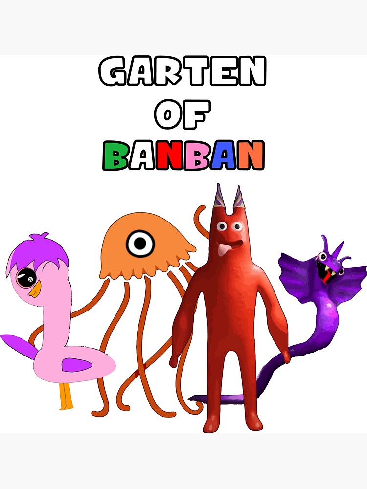 garten of banban opila bird sket - Garten Of Banban Rainbow Friends Banb -  Magnet