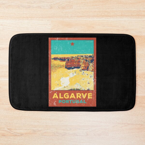 Item preview, Algarve Coast Beaches & Cliffs | Scenic poster type Portugal designed and sold by Lemomo-artworks.
