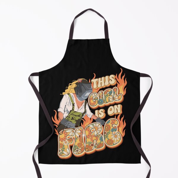 Item preview, This girl is on fire Welder girl designed and sold by HomeCoquette.