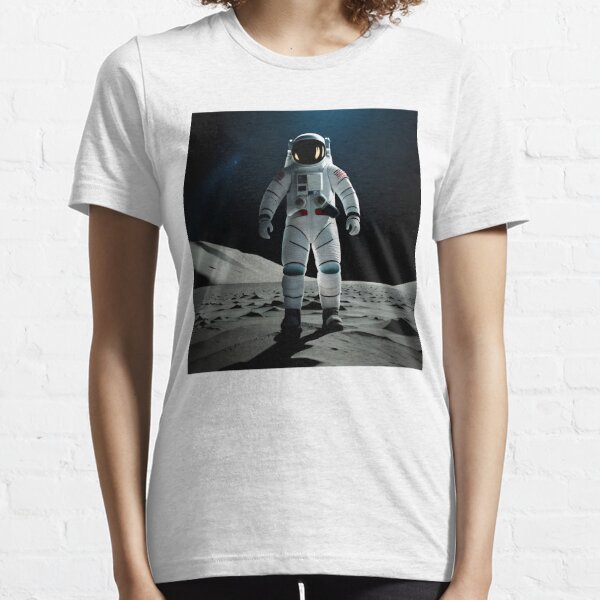 Astronaute Espace Cosmos Lune Galaxie T-shirt essentiel