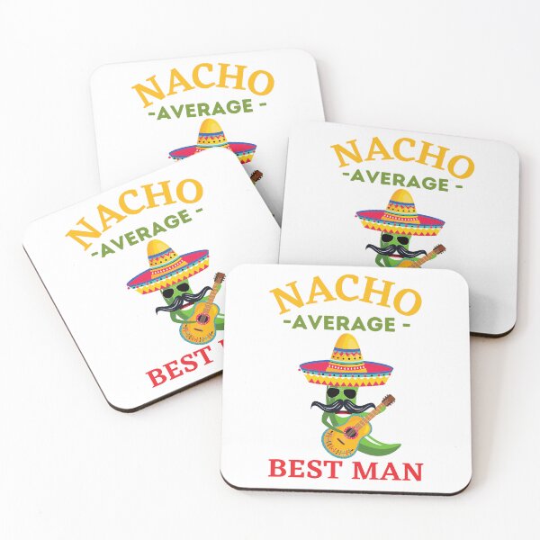 Item preview, Nacho Average Groomsman Best Man - Mexico Chnco de mayo designed and sold by Kentala.
