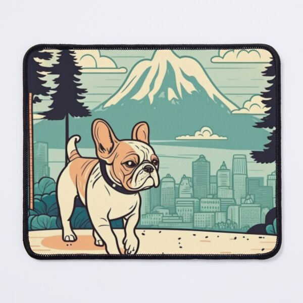 Item preview, Frenchie in Seattle French Bulldog designed and sold by PetsEnough.