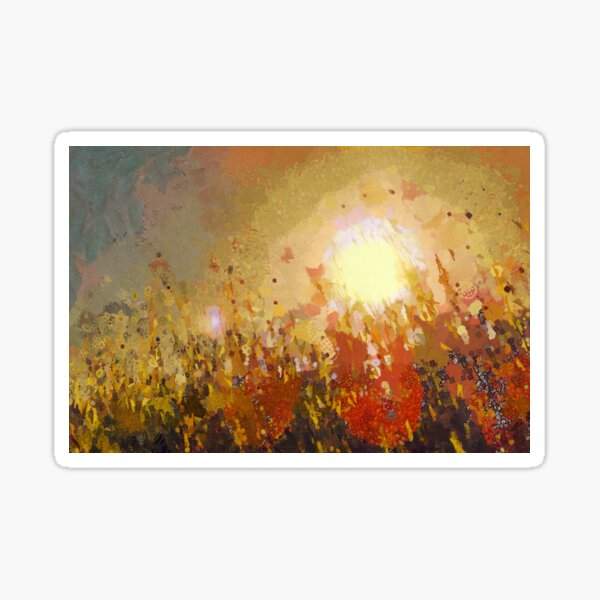 Autumn Sun Sticker