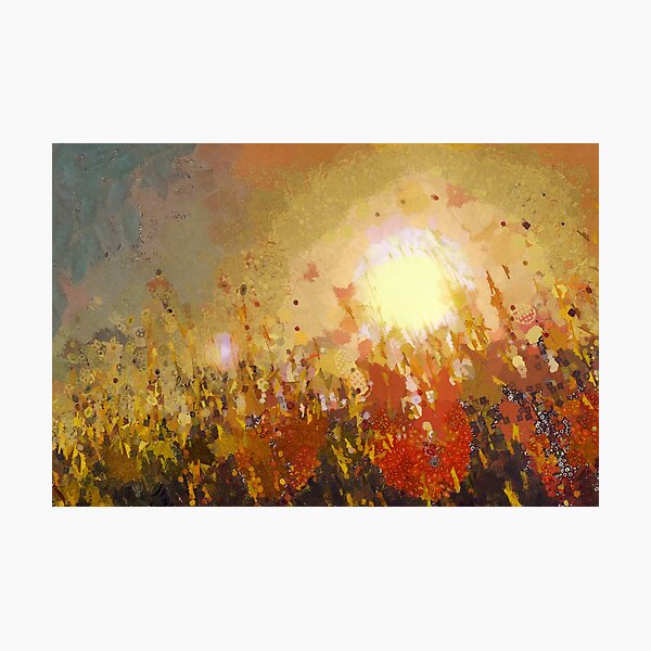 Autumn Sun Photographic Print