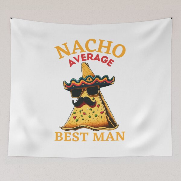 Item preview, Nacho Average Best Man Groomsman - Chnco de mayo - Sombrero designed and sold by Kentala.