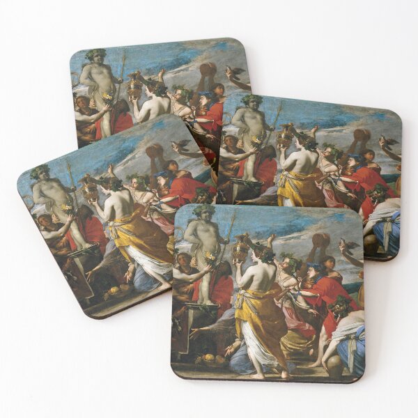 Item preview, Sacrifice to Bacchus by Massimo Stanzione 1634 classic art designed and sold by Lady-Frost.