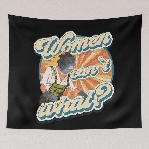 Item preview, Funny quote welder woman gift Women can t what? designed and sold by HomeCoquette.