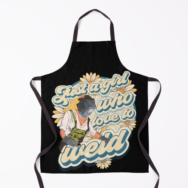 Item preview, Just a girl who loves to weld groovy gift designed and sold by HomeCoquette.