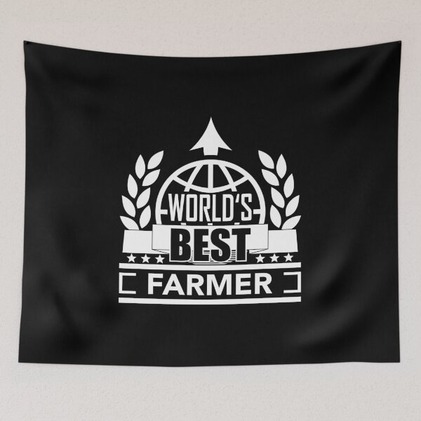 Item preview, World's Best Farmer designed and sold by RavoNeo.
