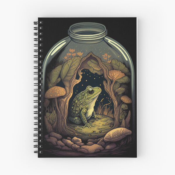 Item preview, Toad Terrarium Frog designed and sold by egneveRArt.