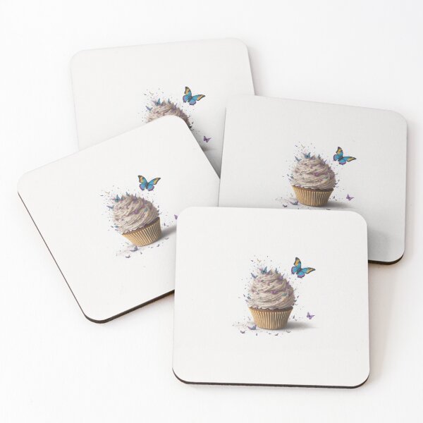 Item preview, Fluttering Frosting Butterfly Cupcake designed and sold by anna6542.