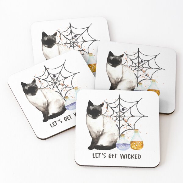 Item preview, Let’s get wicked cat designed and sold by cozyfuncreation.