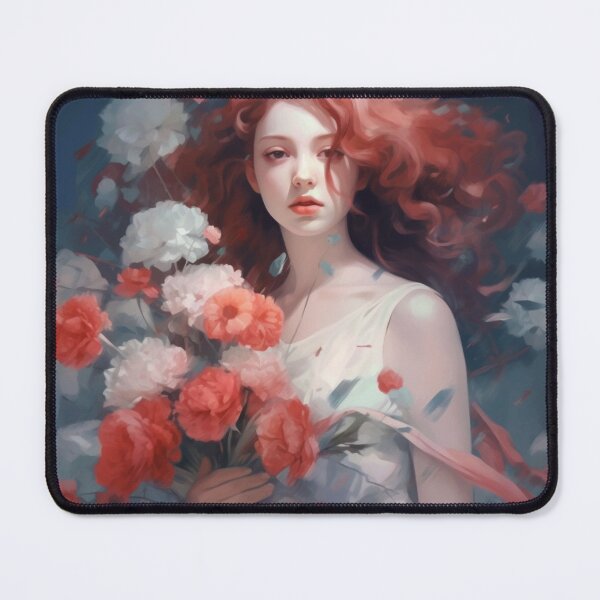 Artikelvorschau, Flower Women - AI Generated Art entworfen und verkauft von VAWNCREATESAI.