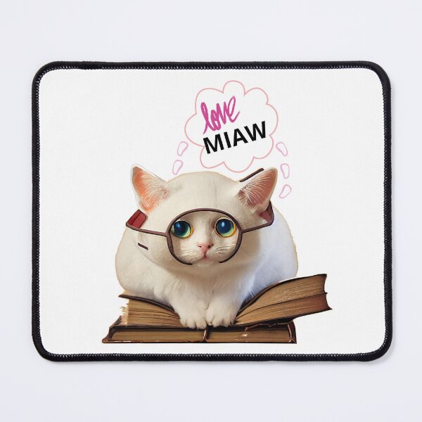 Item preview, Cat Miaw Lovers Nerd designed and sold by AgnesMBrae.
