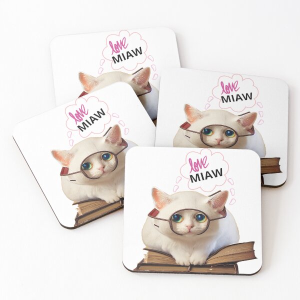 Item preview, Cat Miaw Lovers Nerd designed and sold by AgnesMBrae.