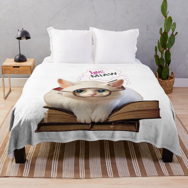 Item preview, Cat Miaw Lovers Nerd designed and sold by AgnesMBrae.