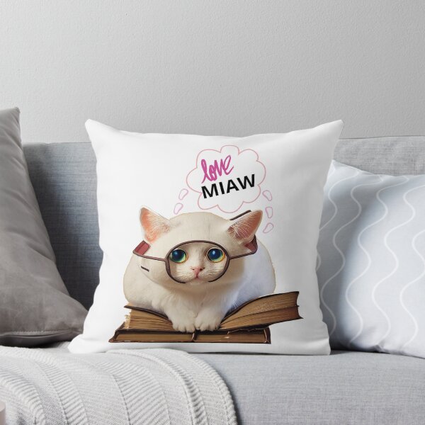 Item preview, Cat Miaw Lovers Nerd designed and sold by AgnesMBrae.