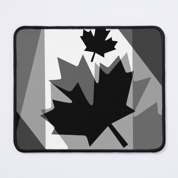 Item preview, A Canadian Flag Black Wave designed and sold by Garaga.