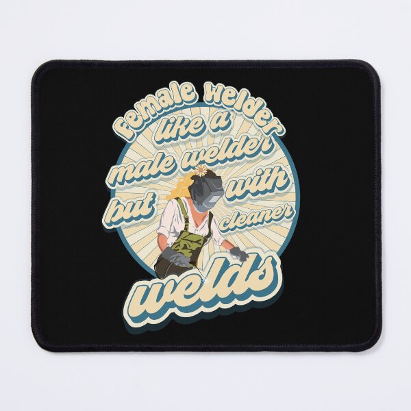 Item preview, Funny sarcastic quote welder woman Weld like a girl designed and sold by HomeCoquette.