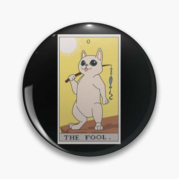 Item preview, Cat Tarot Card - The Fool designed and sold by strzmarta.