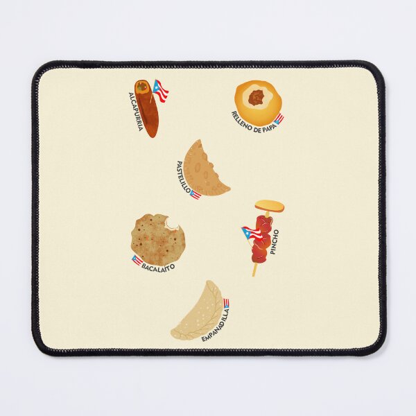 Item preview, Puerto Rican Street Food Kebab Meat Pie Pastry Stuffed Potato Alcapurria Bacalaito designed and sold by byDarling.