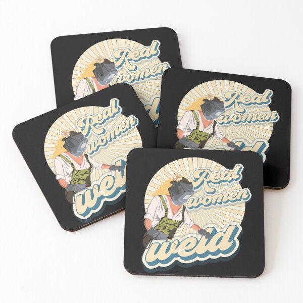 Item preview, Funny sarcastic quote welder girl Real woman weld designed and sold by HomeCoquette.