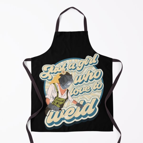 Item preview, Just a girl who loves to weld groovy gift designed and sold by HomeCoquette.