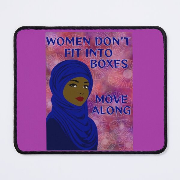 Item preview, Feminist Quote -Women Don't Fit Into Boxes Move Along designed and sold by LethalPixieDust.