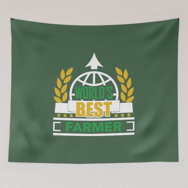 Item preview, World's Best Farmer designed and sold by RavoNeo.