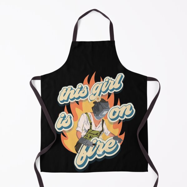 Item preview, This girl is on fire welder woman groovy gift designed and sold by HomeCoquette.
