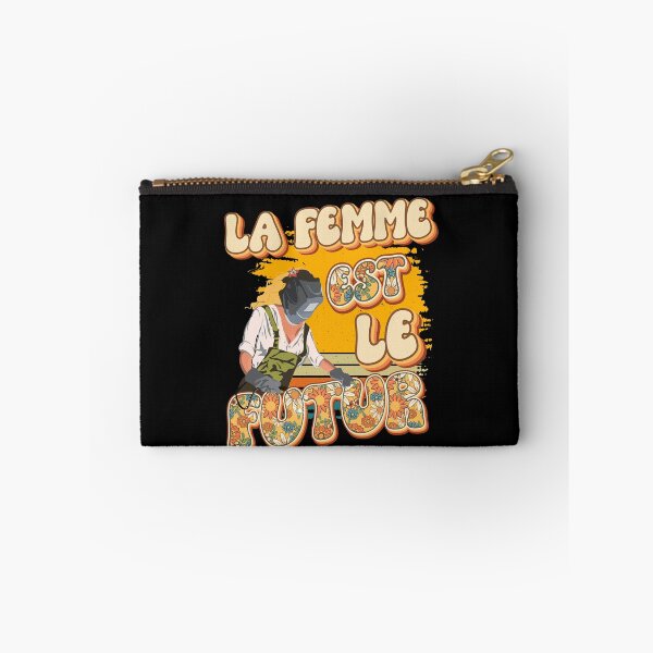 Item preview, La femme est le futur Welder woman quote  designed and sold by HomeCoquette.