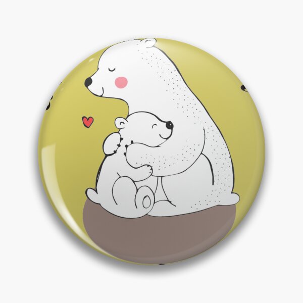 Item preview, Polar Love: A Mother's Embrace designed and sold by modernaarte.