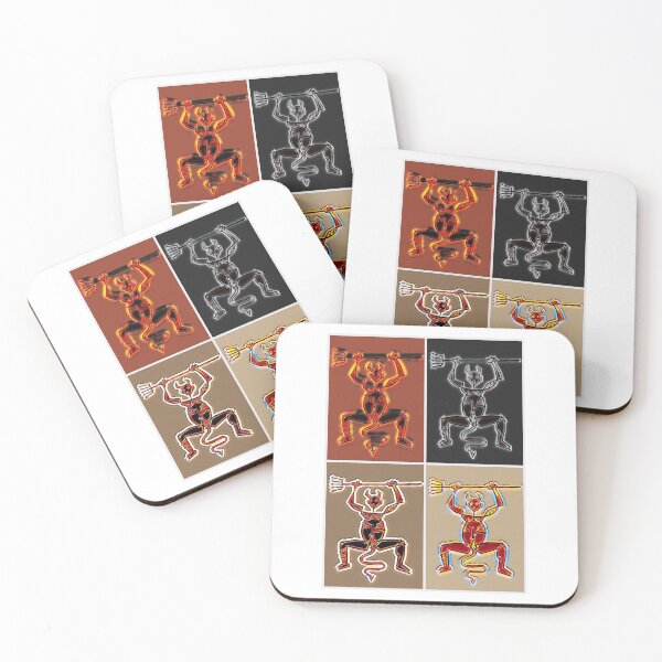 Item preview, Diablo de Timanfaya (Devil) Lanzarote Grid design by SmileMoreAgain designed and sold by SmileMoreAgain.