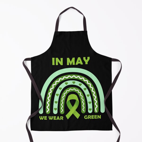Item preview, In May we Wear Green Mental Health Awareness designed and sold by smailjr.