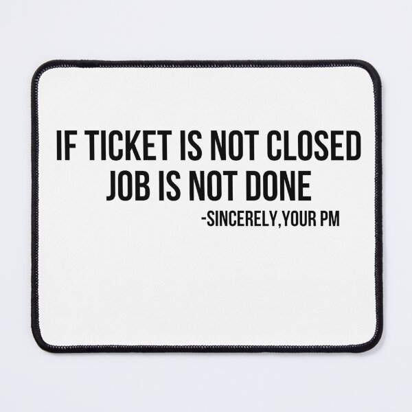 Item preview, Close the tickets designed and sold by LeftoRight.