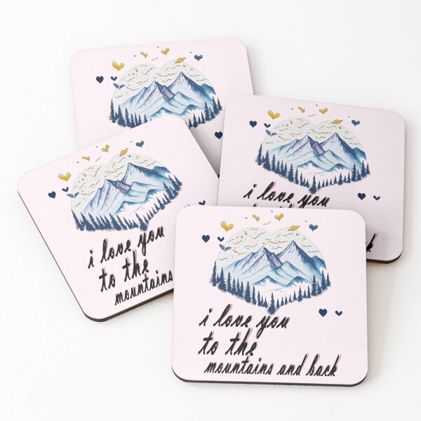 Item preview, i love you to the mountains and back for lovers date designed and sold by Bb-gl.