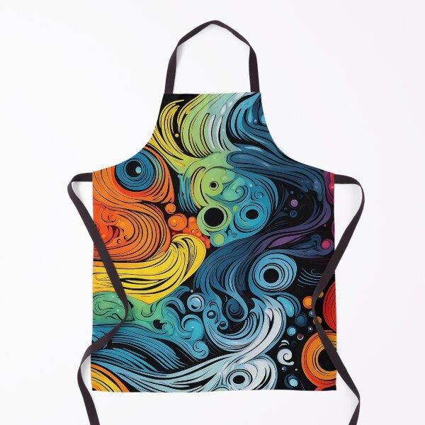 Item preview, Colorful swirls designed and sold by TilesHQ.