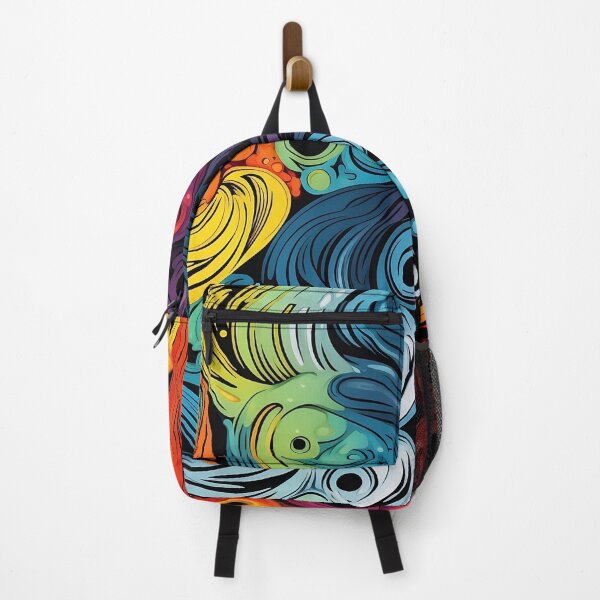 Item preview, Colorful swirls designed and sold by TilesHQ.