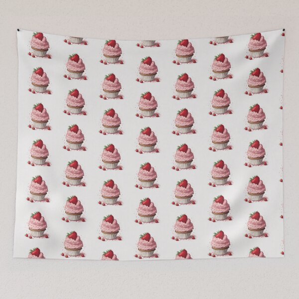 Item preview, Strawberry Cupcake designed and sold by anna6542.