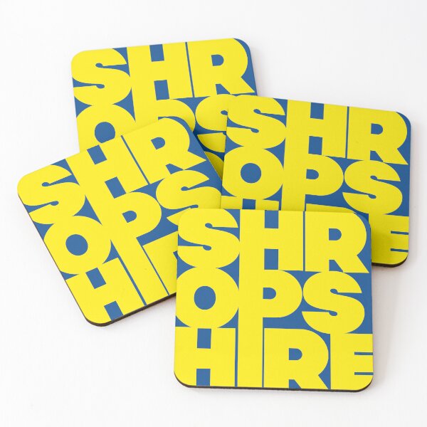 Item preview, Shropshire Square Logo: Yellow designed and sold by TigandMole.