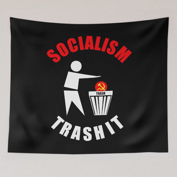Item preview, Socialism trash it designed and sold by BigTime.
