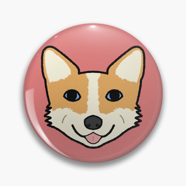 Item preview, Cute Dog Corgi Vintage Grunge Illustrated designed and sold by Cayden Colias.