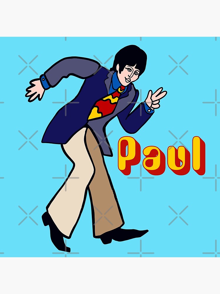 Paul McCartney Yellow Submarine character Photographic Print
