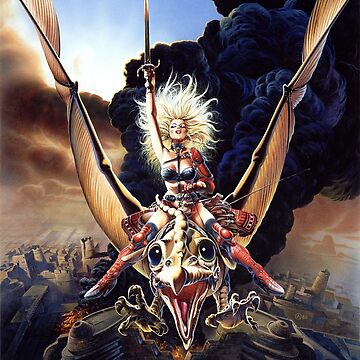 Artwork thumbnail, Taarna Heavy Metal by Chris Achilleos in 1980 by House of Achilleos