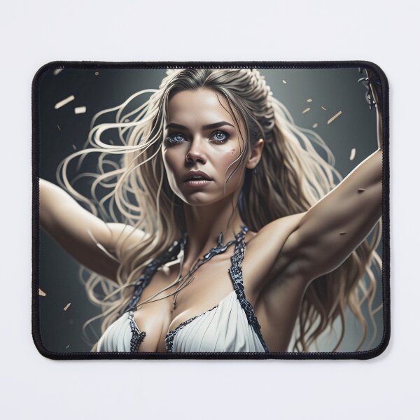 Item preview,  Beautiful woman with arms up painting designed and sold by Vintage Designs +.