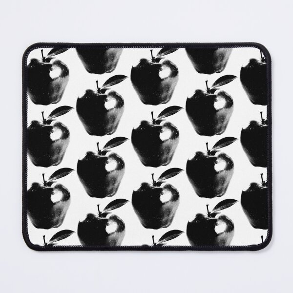 Item preview, black and white apple designed and sold by verycoolandnice.