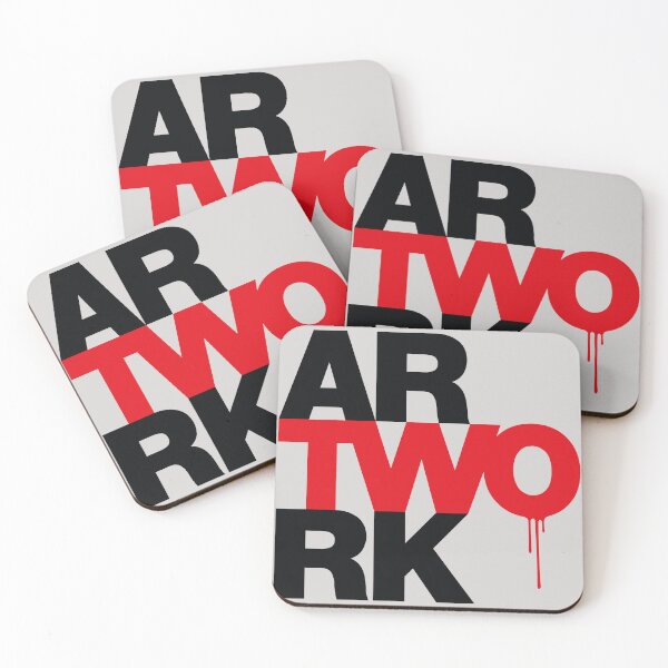 Item preview, typography artwork in black and red designed and sold by cre-ei8ht.