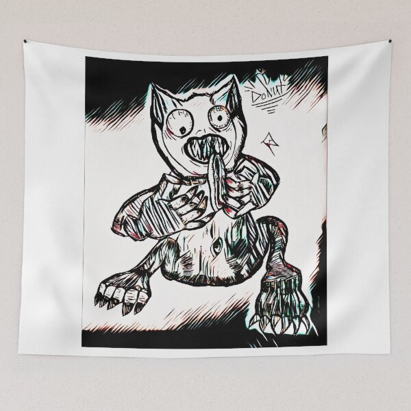 Item preview, Donut Mutant Cat  designed and sold by GrudleBay.