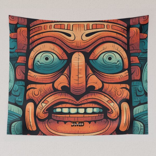 Item preview, Aztec Masks 1 of 24 designed and sold by Jenson Major.